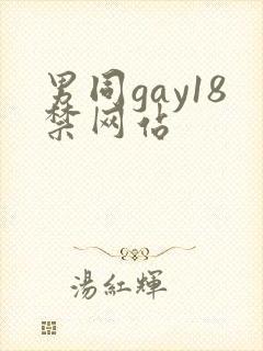 男同gay18禁网站