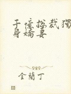 千亿总裁独宠替身娇妻