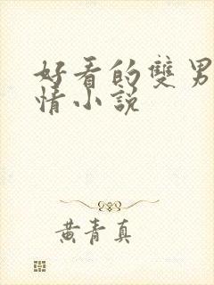 好看的双男主言情小说