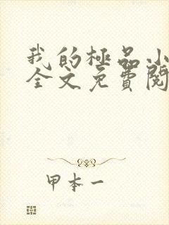 我的极品小姨 全文免费阅读