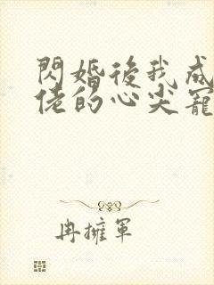 闪婚后我成了大佬的心尖宠