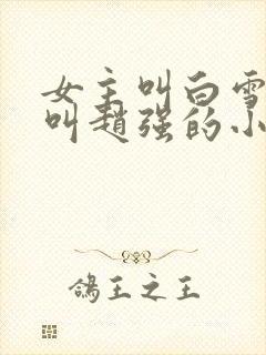 女主叫白雪男主叫赵强的小说