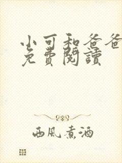 小可和爸爸小说免费阅读