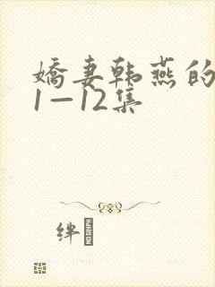 娇妻韩燕的沉沦1—12集