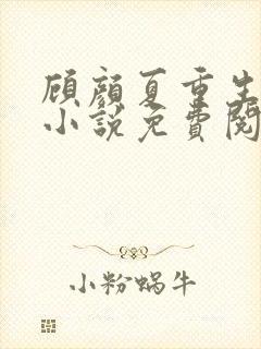 顾颜夏重生归来小说免费阅读