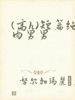 (高h)短篇纯肉男男