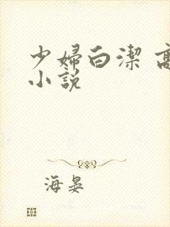 少妇白洁 高义小说