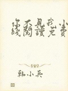 你不见我小说在线阅读免费