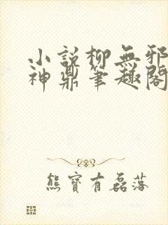 小说柳无邪吞天神鼎笔趣阁