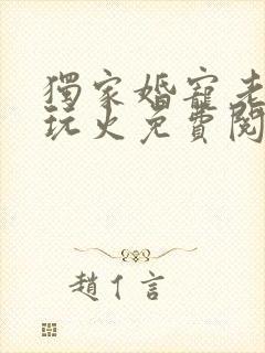 独家婚宠老公别玩火免费阅读