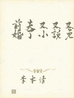 前夫又又又想复婚了小说免费阅读