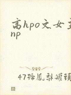 高hpo文女主np