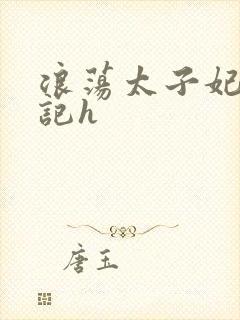 浪荡太子妃省亲记h