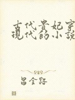 古代贵妃穿越到现代的小说