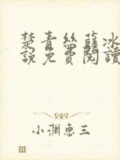 楚青丝薛冰的小说免费阅读无弹窗