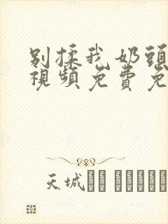 别揉我奶头嗯啊视频免费免费