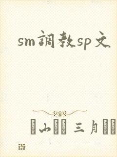 sm调教sp文