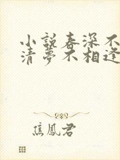 小说春深不归客清梦不相逢免费阅读封面