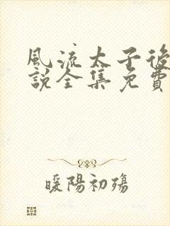 风流太子后宫小说全集免费阅读