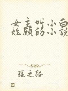 女主叫小白男主姓顾的小说