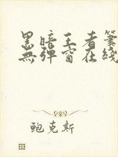 黑暗王者笔趣阁无弹窗在线阅读封面