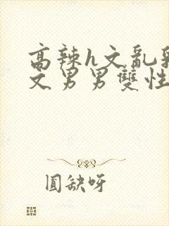 高辣h文乱乳h文男男双性视频