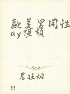 欧美男同性恋gay视频