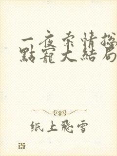 一夜索情总裁轻点宠大结局