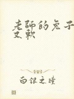 老师的兔子又大又软