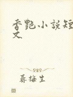 香艳小说短篇辣文