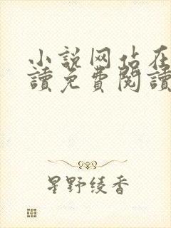 小说网站在线阅读免费阅读封面