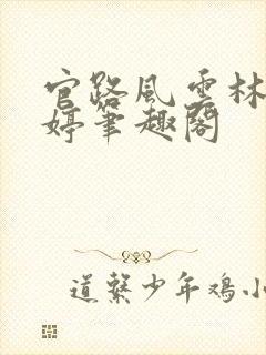 官路风云林海姜婷笔趣阁