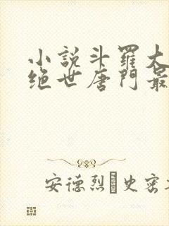 小说斗罗大陆2绝世唐门最新章节列表