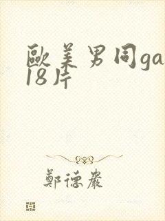 欧美男同gay18片