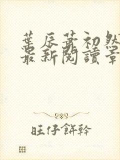 叶辰萧初然免费最新阅读章节