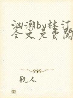 汹潮by林汀汀全文免费阅读笔趣阁