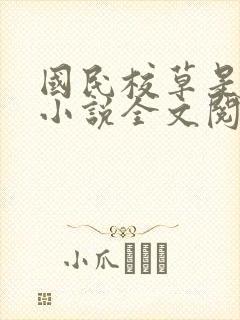 国民校草是女生小说全文阅读