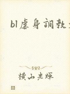 bl虐身调教文封面