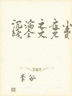 沉沦之夜小说在线全文免费阅读