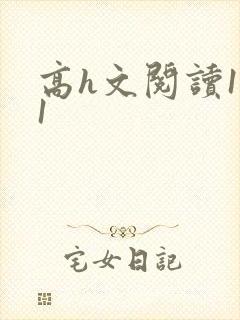 高h文阅读1v1