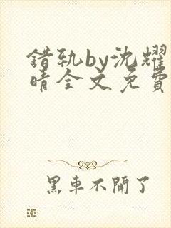错轨by沈耀宋晴全文免费阅读笔趣阁
