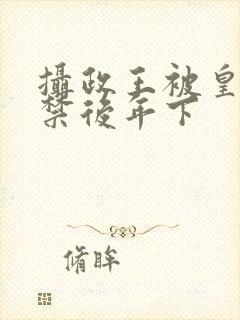 摄政王被皇上囚禁后年下