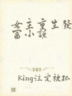 女主重生发家致富小说