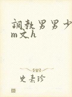 调教男男少年sm文h