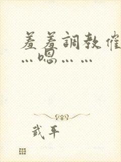 羞羞调教催眠……嗯……封面