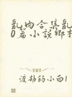 乱肉合集乱500篇小说乡村