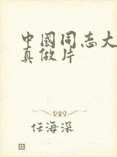 中国同志大尺度真做片