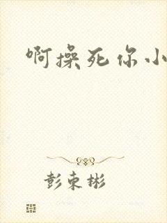 啊操死你小骚货