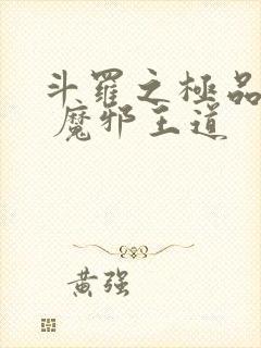 斗罗之极品武魂 魔邪王道