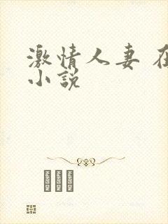 激情人妻 在线小说